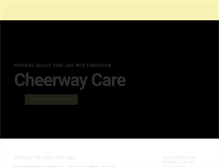 Tablet Screenshot of cheerway.com